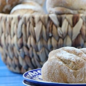 Vollkornbrötchen selber backen mit Übernachtgare. Einfaches Rezept