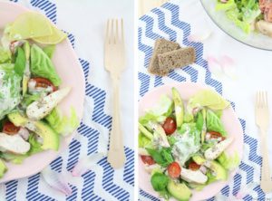 HC3A4hnchen-Avocado-Salat
