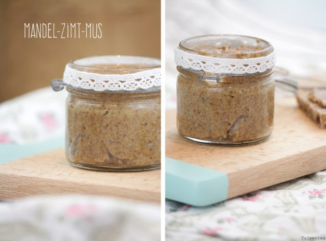 Mandelmus mit Zimt – Einfaches schnelles Rezept für einen süßen Aufstrich zum selber machen