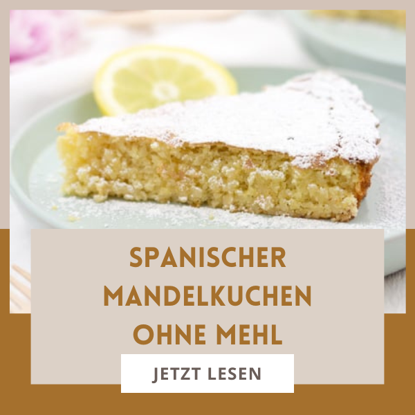 Spanischer Mandelkuchen mit Zitrone – einfach, saftig & ohne Mehl