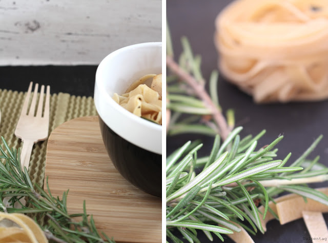 Pasta mit Jakobsmuscheln und Rosmarinbutter - Tulpentag. Schnelle Rezepte.