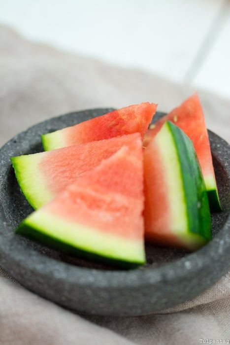 Getränk Drink Wassermelone Sommer Orangen Rezept