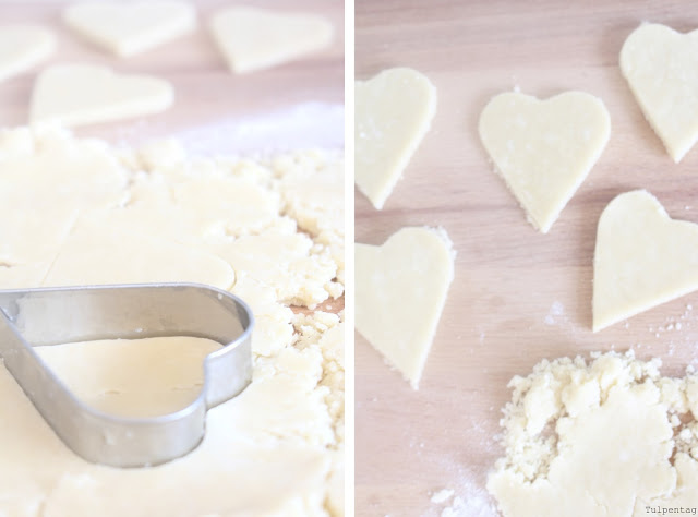 Marmelade Herzen Mürbeteig Valentinstag Muttertag Geschenk Rezept
