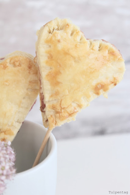Marmelade Herzen Mürbeteig Valentinstag Muttertag Geschenk Rezept