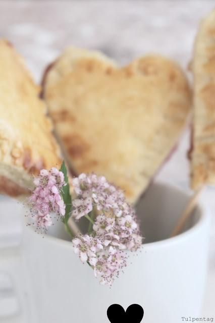 Marmelade Herzen Mürbeteig Valentinstag Muttertag Geschenk Rezept