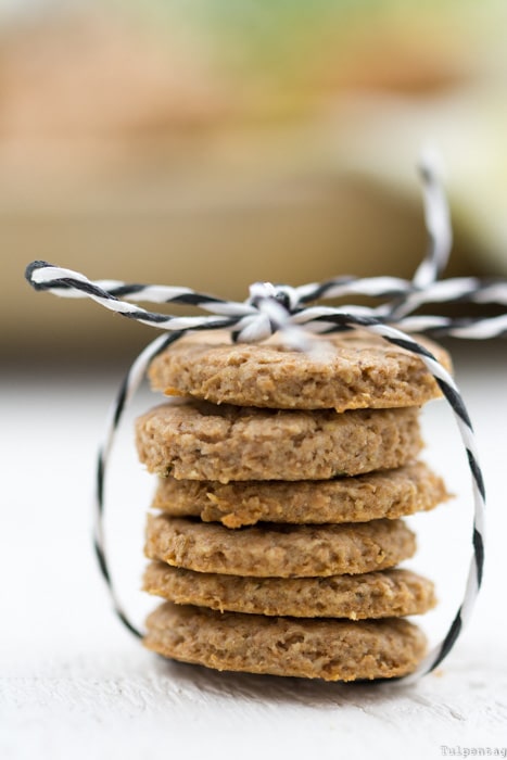 Vollkorn Kekse Cookies Rezept Honig Rosmarin Dinkelmehl Vollkornkekse Dinkelkekse gesund