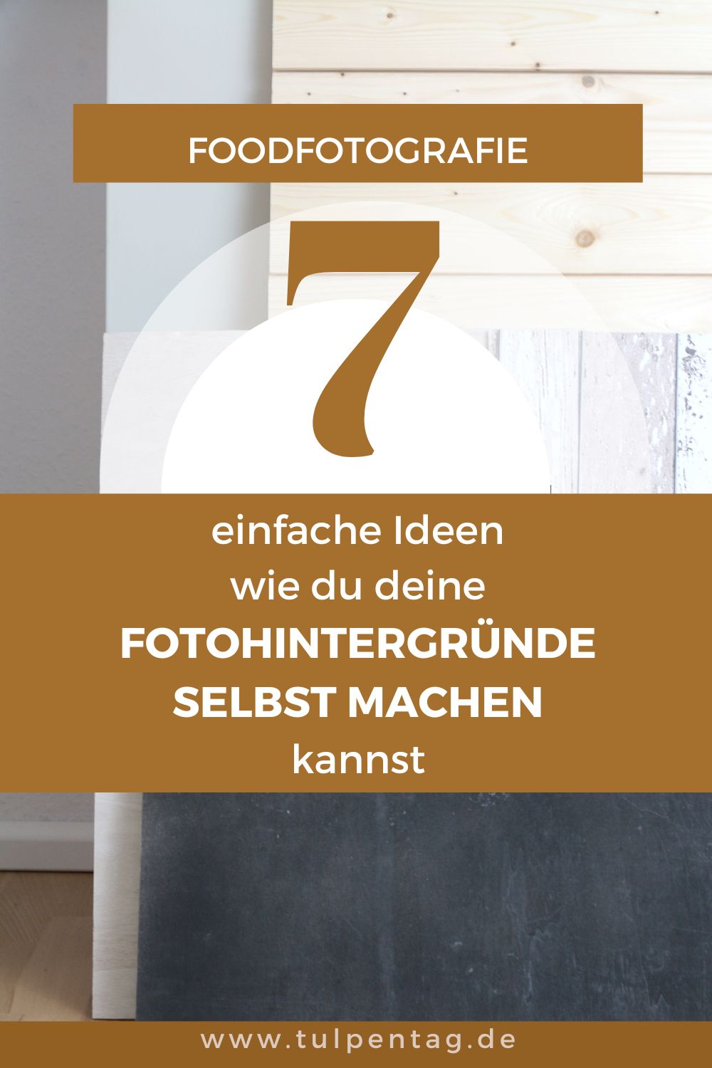 Fotohintergründe für die Produktfotografie oder Foodfotografie günstig und einfach selber machen. Ideen für dein DIY.