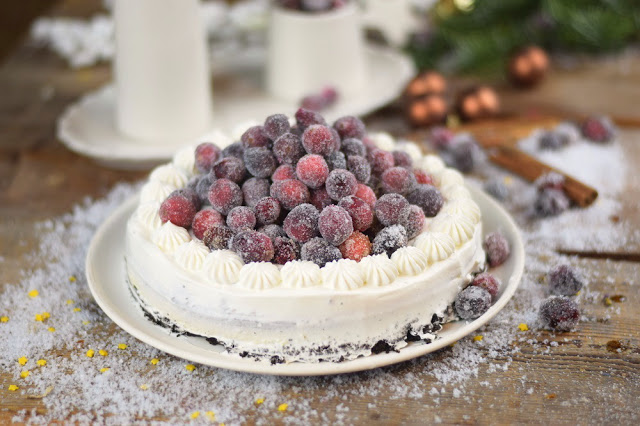Punschkuchen Weihnachten Kuchen Oreo No Bake