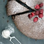 Double-Chocolate-Schokoladen-Tarte-Kuchen