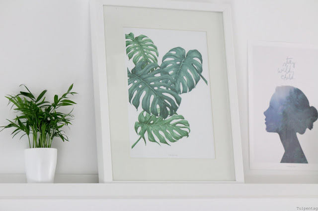esszimmer essecke poster dschungel jungle pflanzen deko