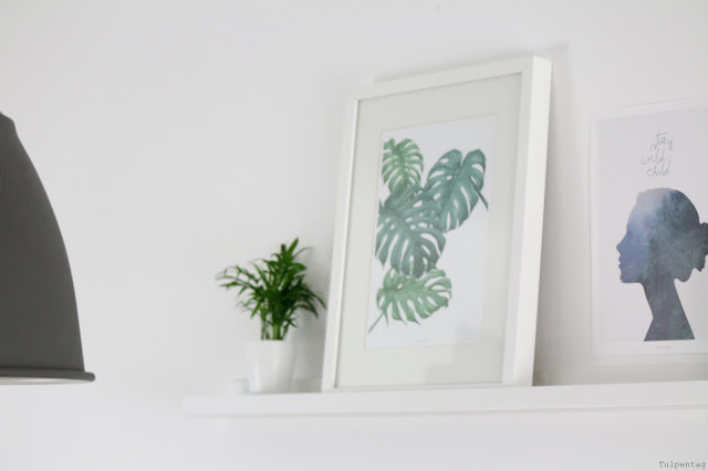 esszimmer essecke poster dschungel jungle pflanzen deko