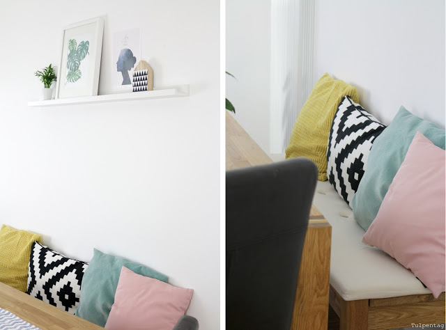 esszimmer essecke poster dschungel jungle pflanzen deko