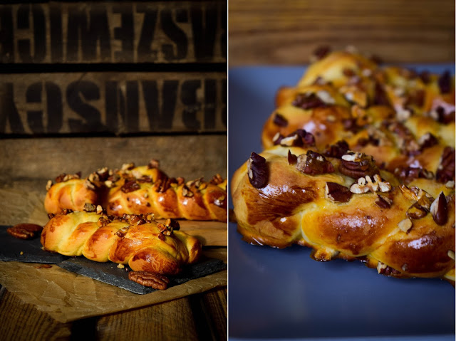 Hefezopf Hefezöpfe Brioche Rezept Ostern Pecannüsse