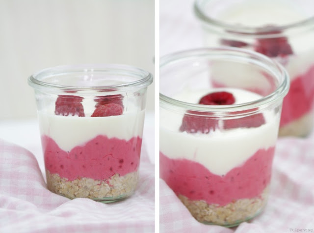 Cheesecake Käsekuchen Dessert No Bake Rezept gesund