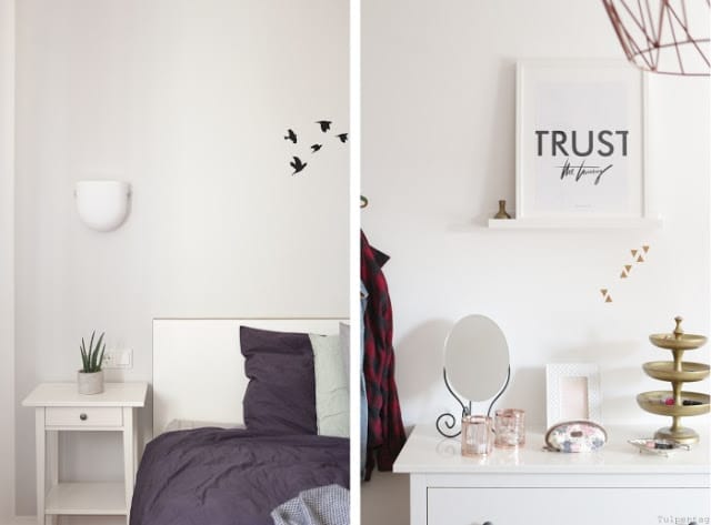 Schlafzimmer-Deko - Tulpentag. Schnelle Rezepte.