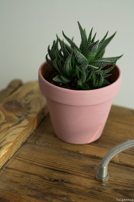 DIY Lampe selber bauen Textilkabel