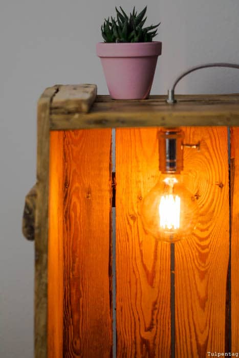 DIY Lampe selber bauen Textilkabel