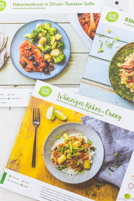 HelloFresh Kochboxen Rezepte