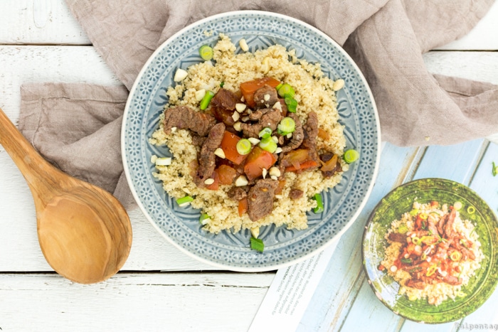 HelloFresh Kochboxen Rinder Tajine Couscous