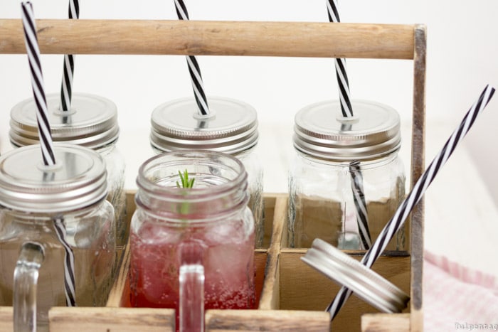 Limonade Sirup Brombeeren Getränk Rosmarin 