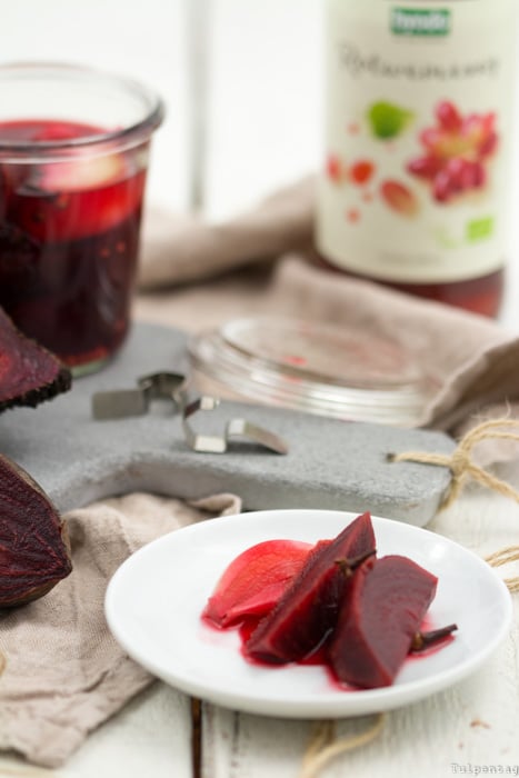 Rote Bete einlegen - Tulpentag. Schnelle Rezepte.