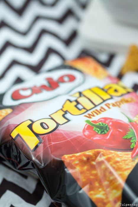 Chio Tortillas Chips überbacken Hähnchen Hähnchenbrust Avocado Salsa