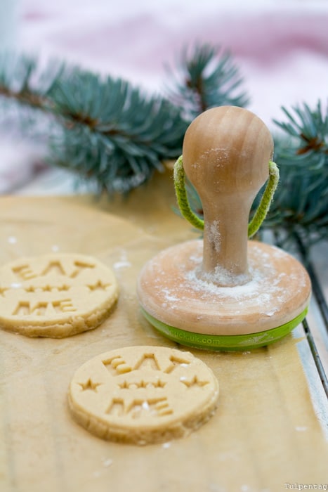 Plätzchen Weihnachten Kekse Rezept Zimt Stempelkekse Stempel-Kekse
