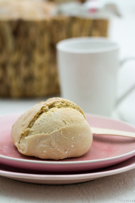 Brötchen backen Rezept Sonntagsbrötchen über Nacht Hefe