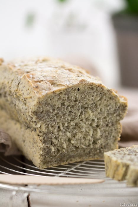 Chiabrot backen Brot schnell einfach Hefe Chiasamen