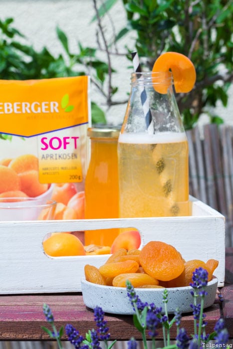 Seeberger Soft-Aprikosen Snack Limonade Sirup Aprikosen-Sirup