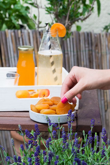 Seeberger Soft-Aprikosen Snack Limonade Sirup Aprikosen-Sirup
