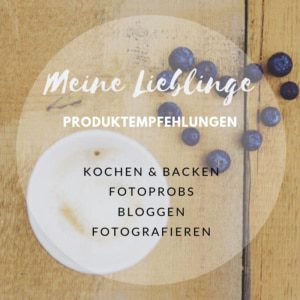 gute Produkte zum Kochen, Backen und Bloggen