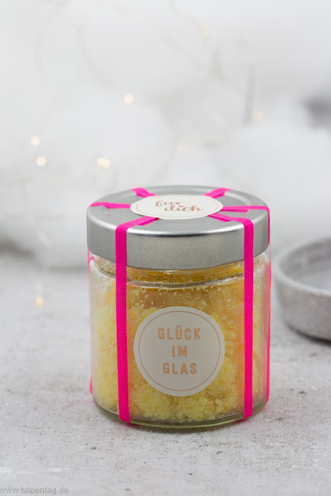 Orangenzucker. Last-Minute-Geschenk aus der Küche. Perfekt zum Backen. #rezept #schnell #einfach #weihnachten