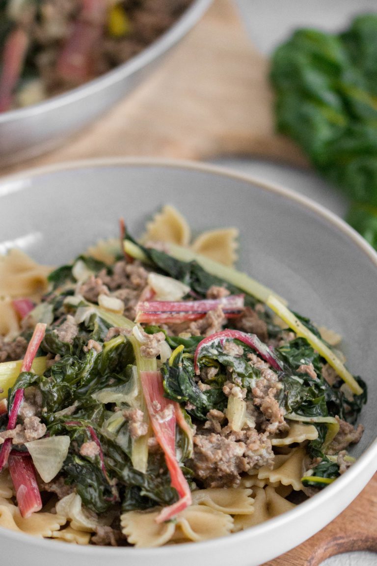 Hackfleisch-Mangold-Pasta-Nudeln-5