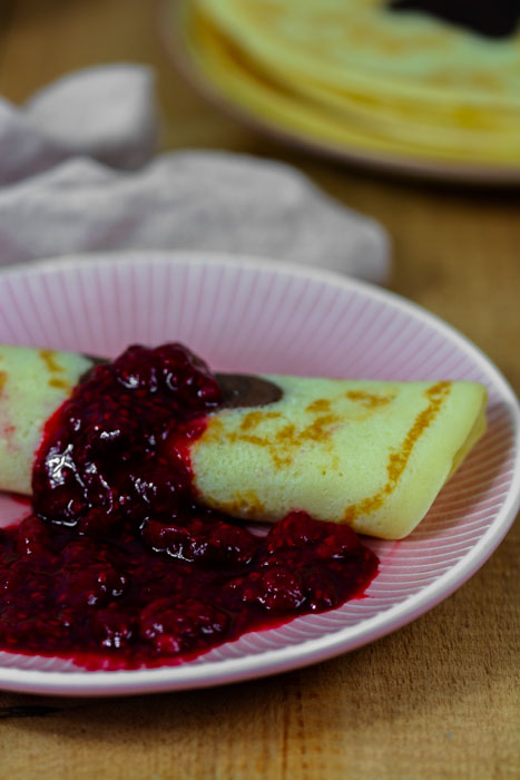 Pfannkuchen für den Osterbrunch - Schnelle vegetarische Rezepte.