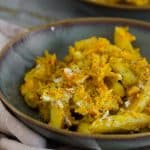 Vegetarische Schupfnudeln mit Kürbis und Ziegenkäse Rezept