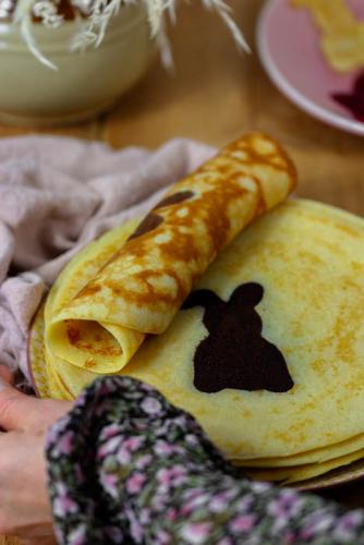 Osterhasen-Pfannkuchen